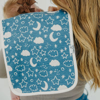 Copper Pearl Burp Cloth Set - Rufus