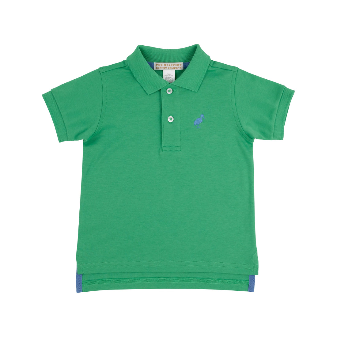 Beaufort Bonnet Prim and Proper Polo - Kiawah Kelly Green/Barbados Blue