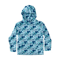 Prodoh Pro Performance Hoodie T-shirt - Fish Camo