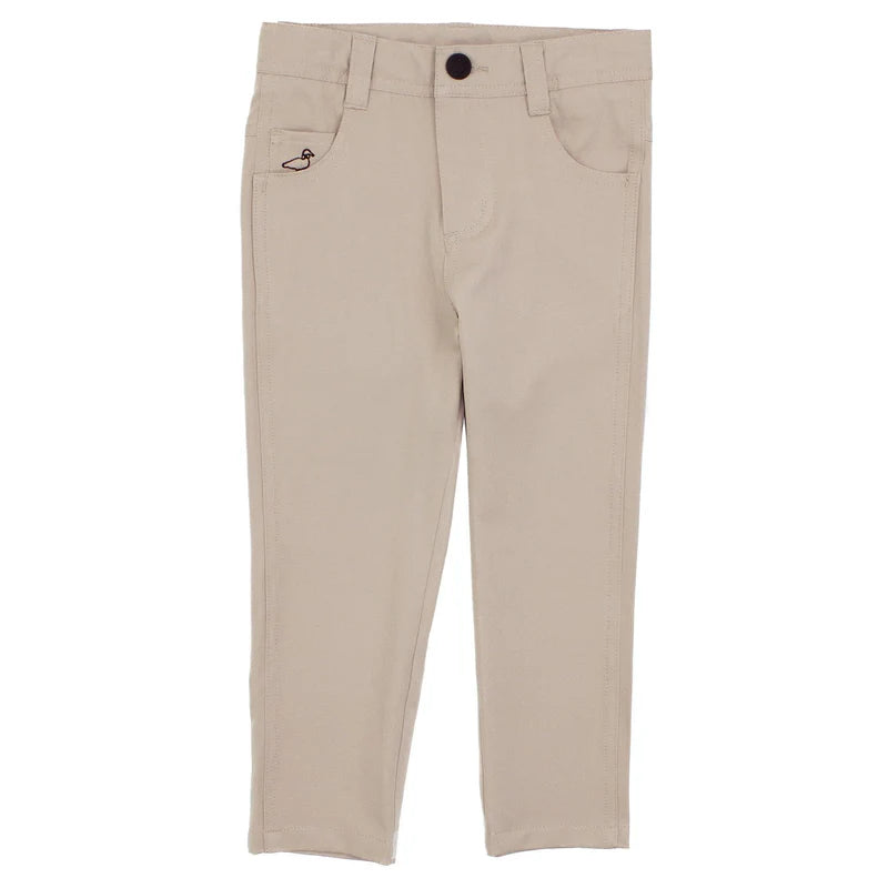 Properly Tied Boys Fairway Performance Pant Khaki