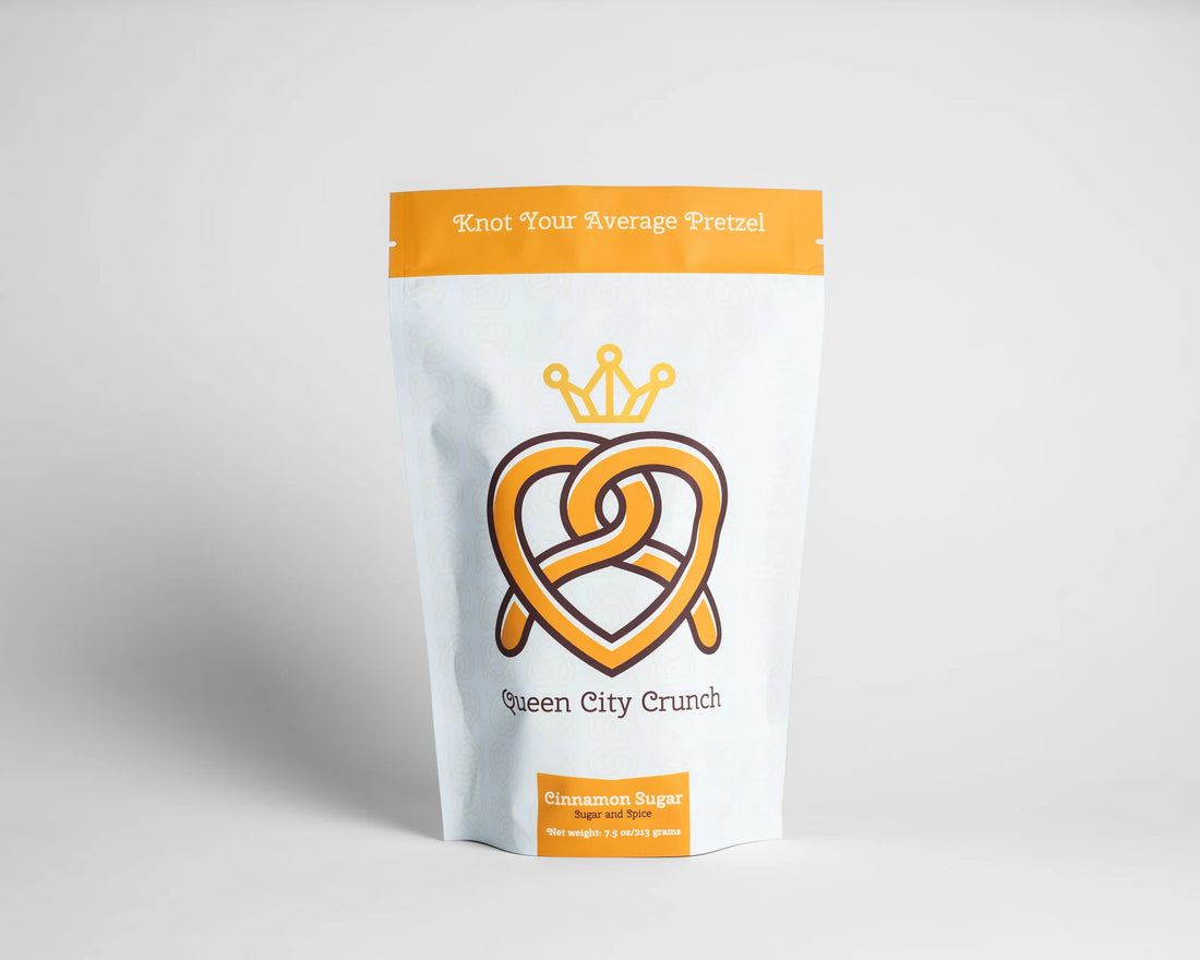 Queen City Crunch Cinnamon Sugar Pretzel Bag