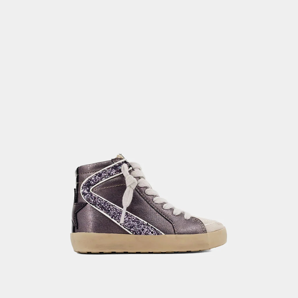 ShuShop High Top Gunmetal Rooney Toddlers