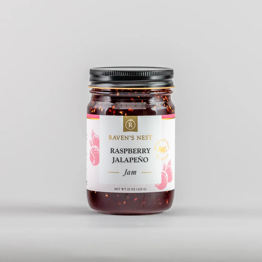 Raspberry Jalapeno 15oz. Jam