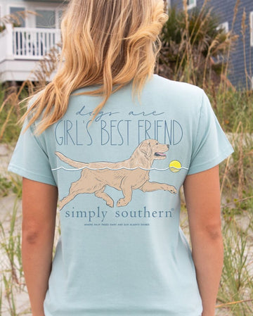 Simply Southern Dog's Are Girls Best Friend's SS Tee