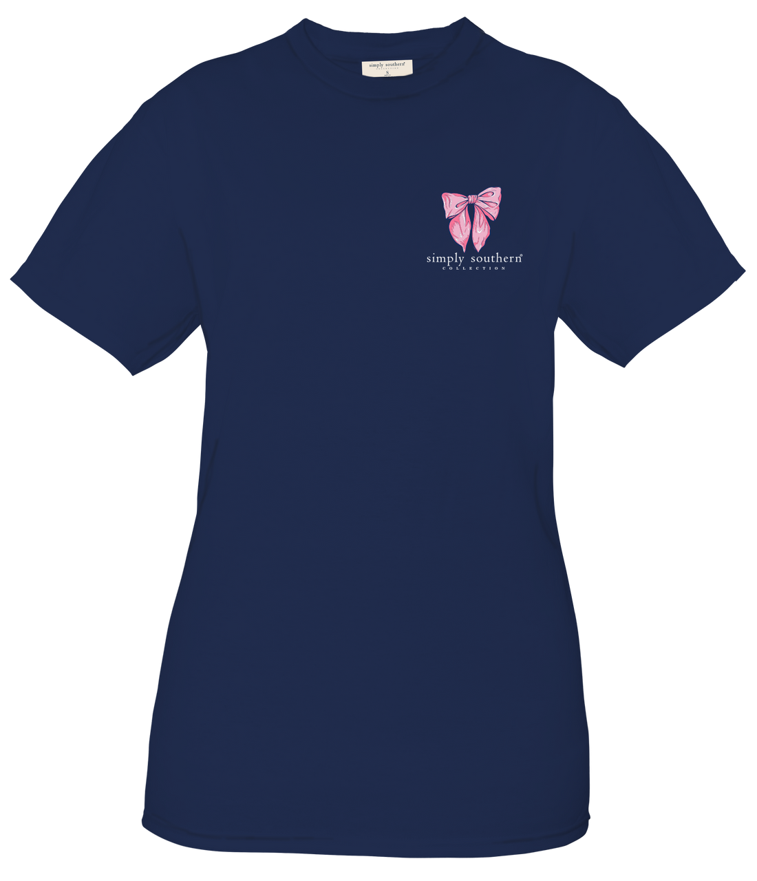 Simply Southern Hair-tie Navy SS Tee