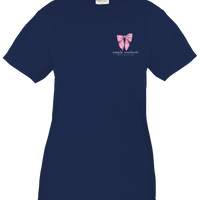 Simply Southern Hair-tie Navy SS Tee