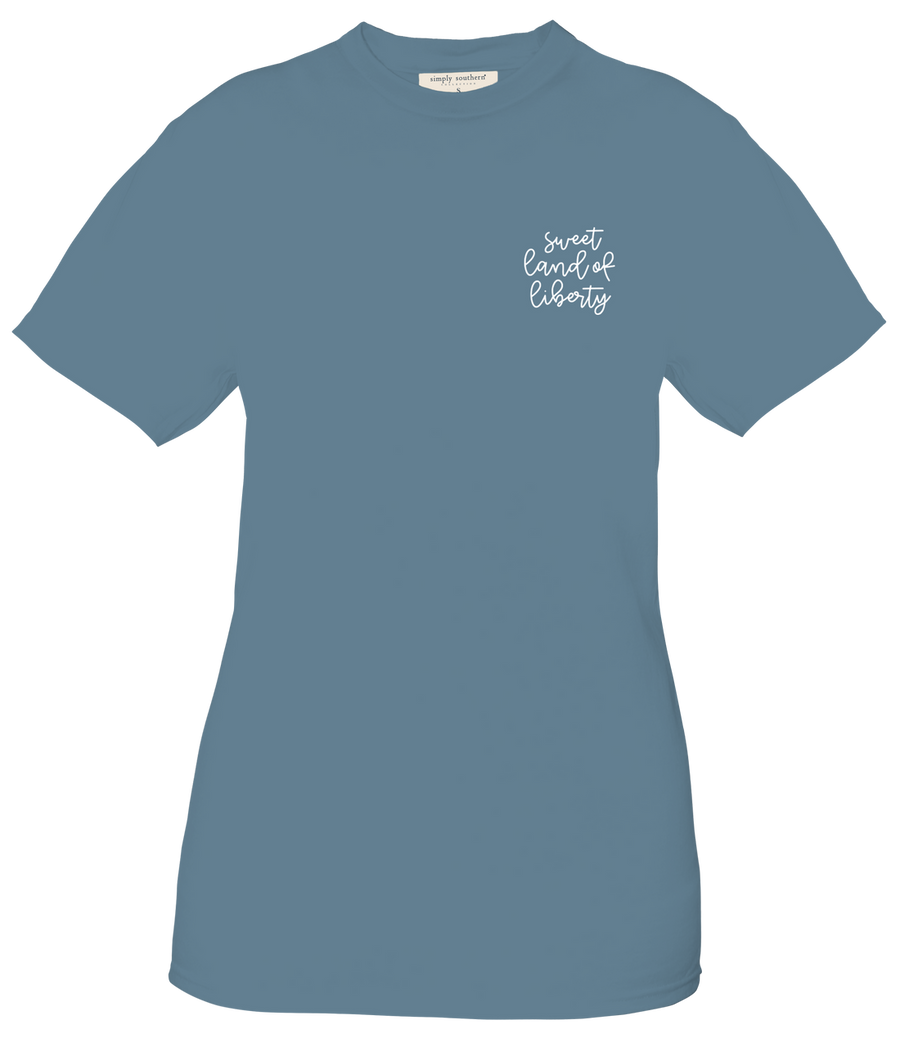 Simply Southern Sweet Land of Liberty SS Tee