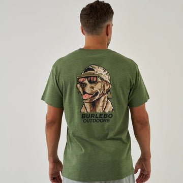 Burlebo Mallard Camo Dog Short Sleeve Tee
