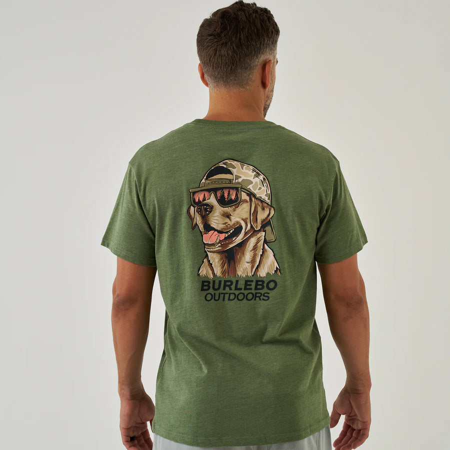 Burlebo Mallard Camo Dog Short Sleeve Tee