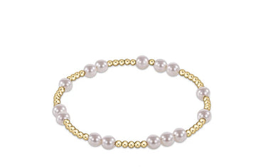 Enewton Hope Unwritten 5mm Bead Bracelet - Pearl