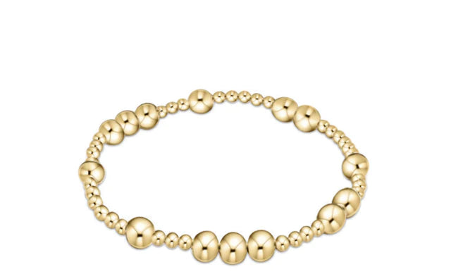 ENewton Hope Unwritten 6mm Bead Extends Bracelet - Gold