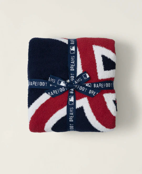 Barefoot Dreams CozyChic Atlanta Braves Throw