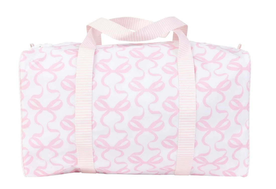 Apple of My Isla Bows Duffle Bag