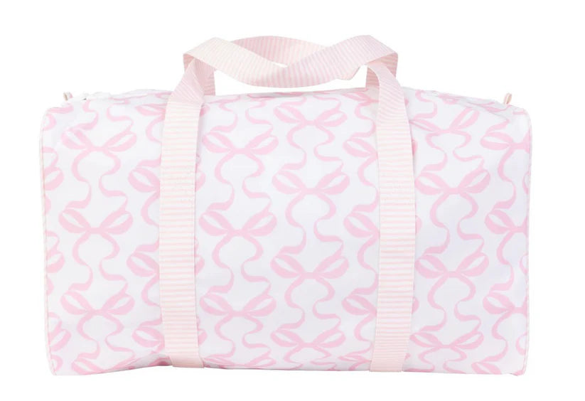 Apple of My Isla Bows Duffle Bag