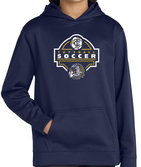 Tattnall Warriors Soccer Sport Tek Hoodie