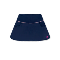 Set Fashion Teagan Tiffany Skort - Nantucket Navy, Cotton Candy Pink