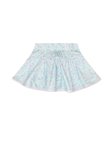 Set Fashion Quinn Skort - Frosted Floral, Petal Purple Minigingham