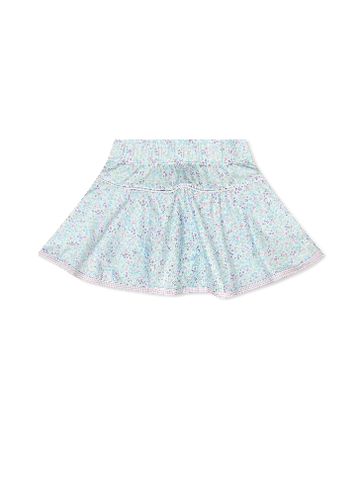 Set Fashion Quinn Skort - Frosted Floral, Petal Purple Minigingham