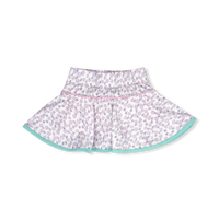 Set Fashion Quinn Skort - Blissful Blooms/Totally Turquiose