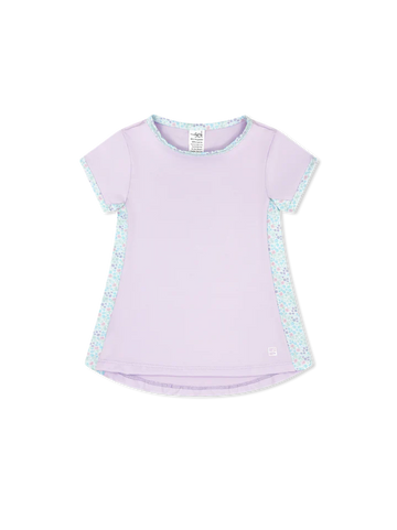 Set Fashion Blair Top - Petal Purple, Frosted Floral