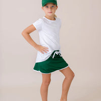 Set Fashion Tiffany Tennis Skort - Augusta Green, Pure Coconut