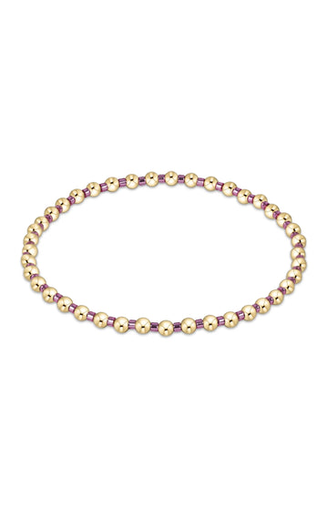 Enewton Hope Grateful Bracelet - Pink Metallic