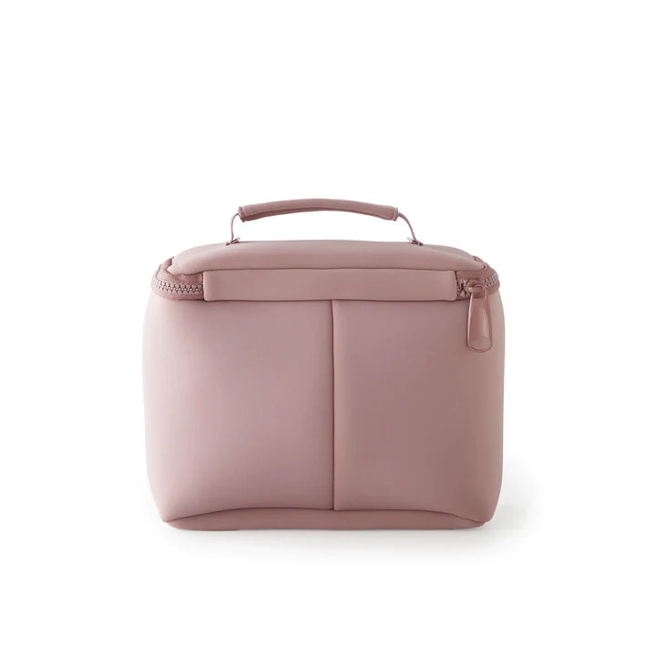 Kusshi Small Train Case- Mauve with Stone Interior