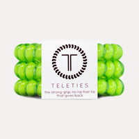 Teleties Large Hair Ties- Lime