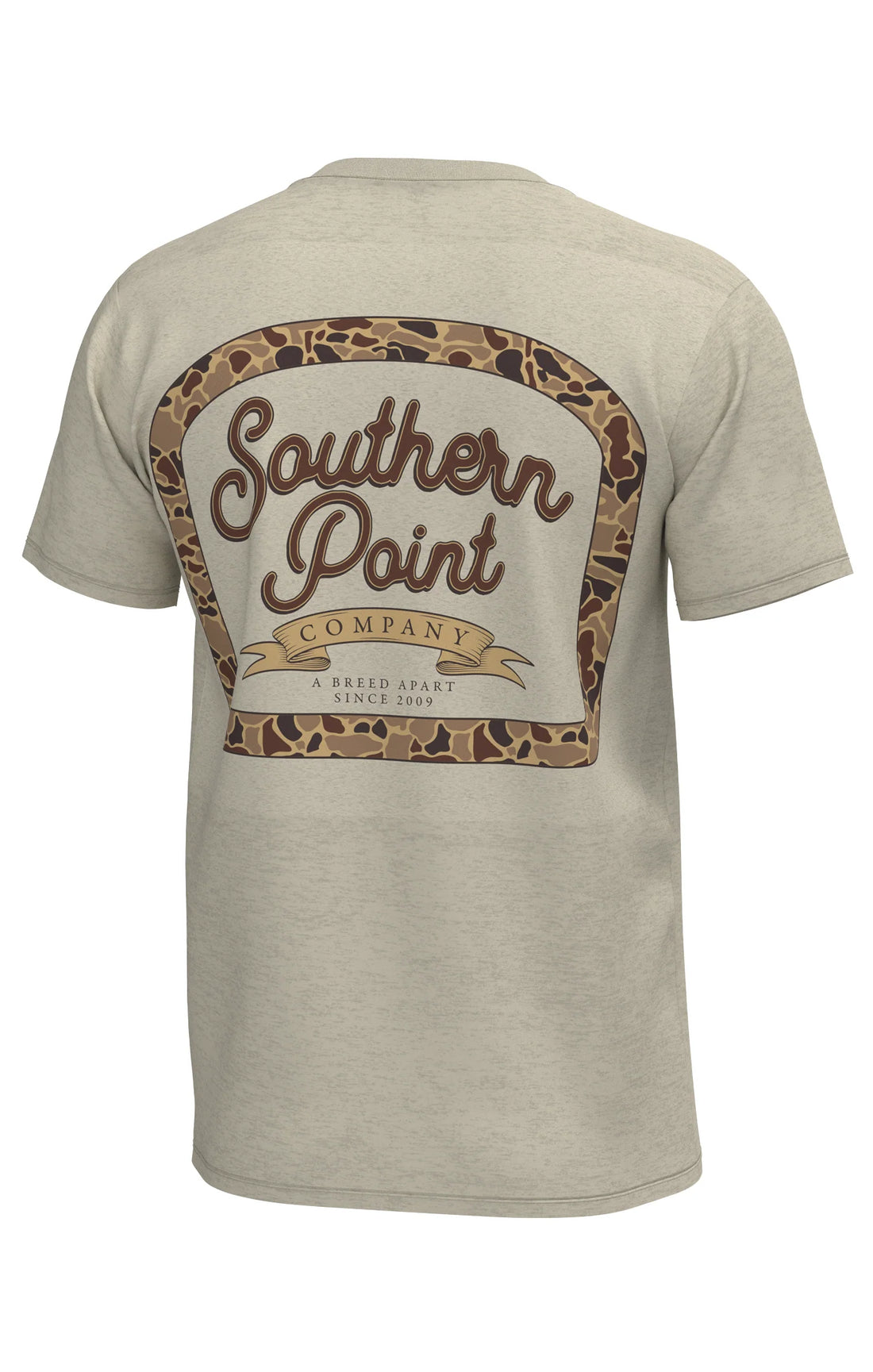 Southern Point Co. Youth Camo Badge Short Sleeve Pocket Tee