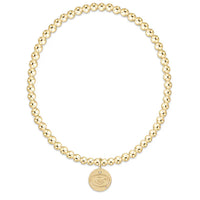 Enewton ECollegiate Extends Classic Gold 3mm Bracelet - UGA Disc