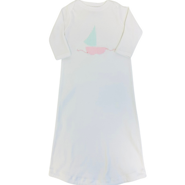 JJ Pima Pink Sailboat Gown