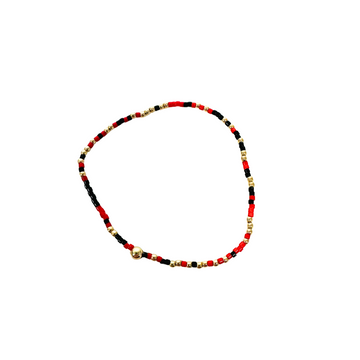 ENewton Gameday Hope Unwritten Bracelet -Bright Red-Onyx