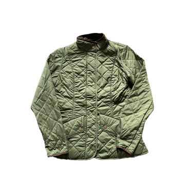 Peach State Pride Womens Classic Quilted Olive Jacket