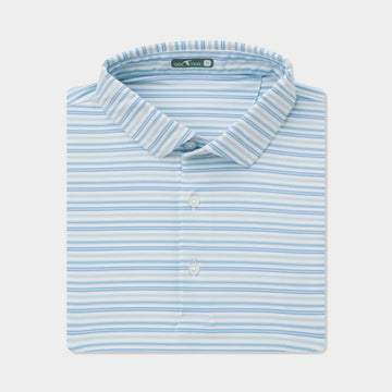 GenTeal Wilmington Ecosoft Performance Polo - Ice Flow