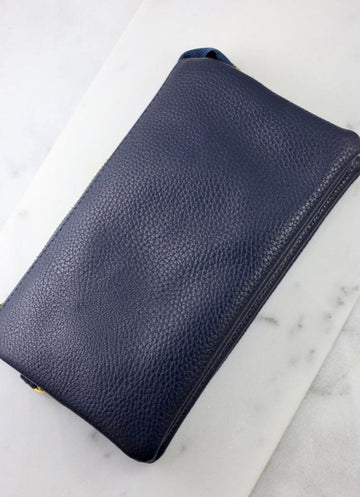 Caroline Hill Liz Crossbody Bag Navy
