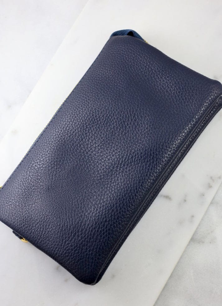 Caroline Hill Liz Crossbody Bag Navy