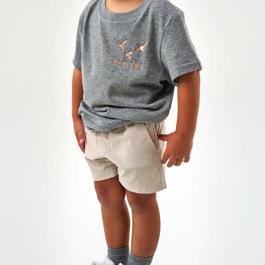 Burlebo Youth Everyday Short - Light Khaki/Into The Wild Pocket
