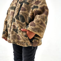 Burlebo Youth Sherpa Full Zip Jacket - Rocky Mountain Camo
