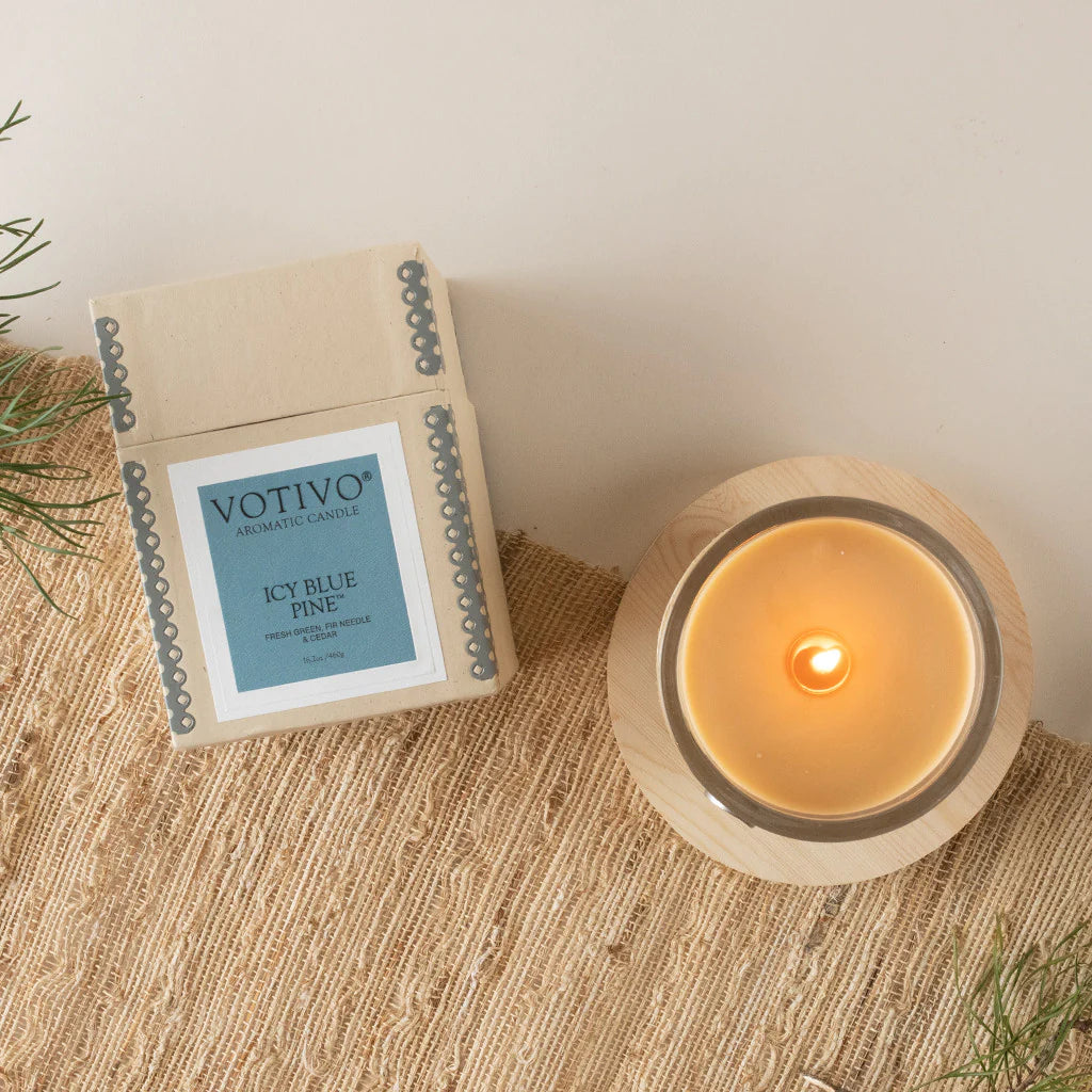 Votivo Aromatic Large Icy Blue Candle