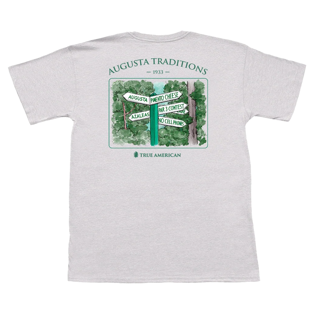Peach State Pride True American Augusta Traditions Short Sleeve Pocket