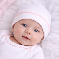 Magnolia Baby Baby Joy Crochet Trim Hat