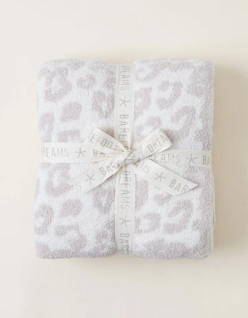 BareFoot Dreams CozyChic Barefoot In The Wild Throw - Cream/Stone