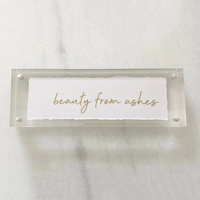 Eva Belle Acrylic Frames 2x6 Ashes