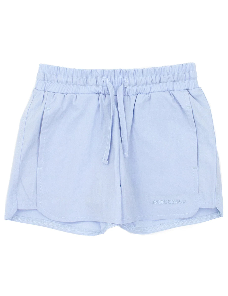 Properly Tied Girls Brook Short - Powder Blue