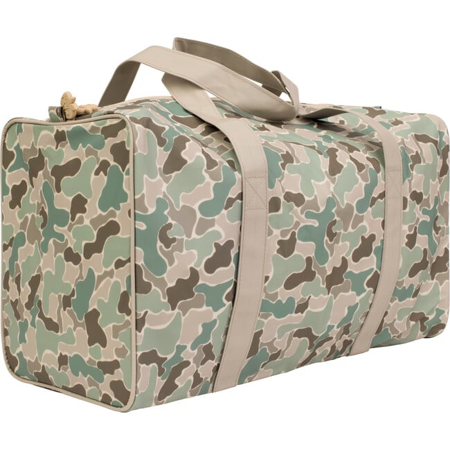 Apple of My Isla Camo Duffle Bag