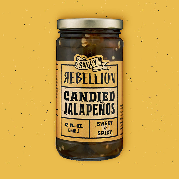 Saucy Rebellion Candied Jalapeños