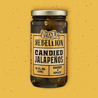 Saucy Rebellion Candied Jalapeños