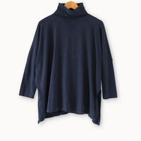 MerSea Catalina Turtleneck Tee - Navy