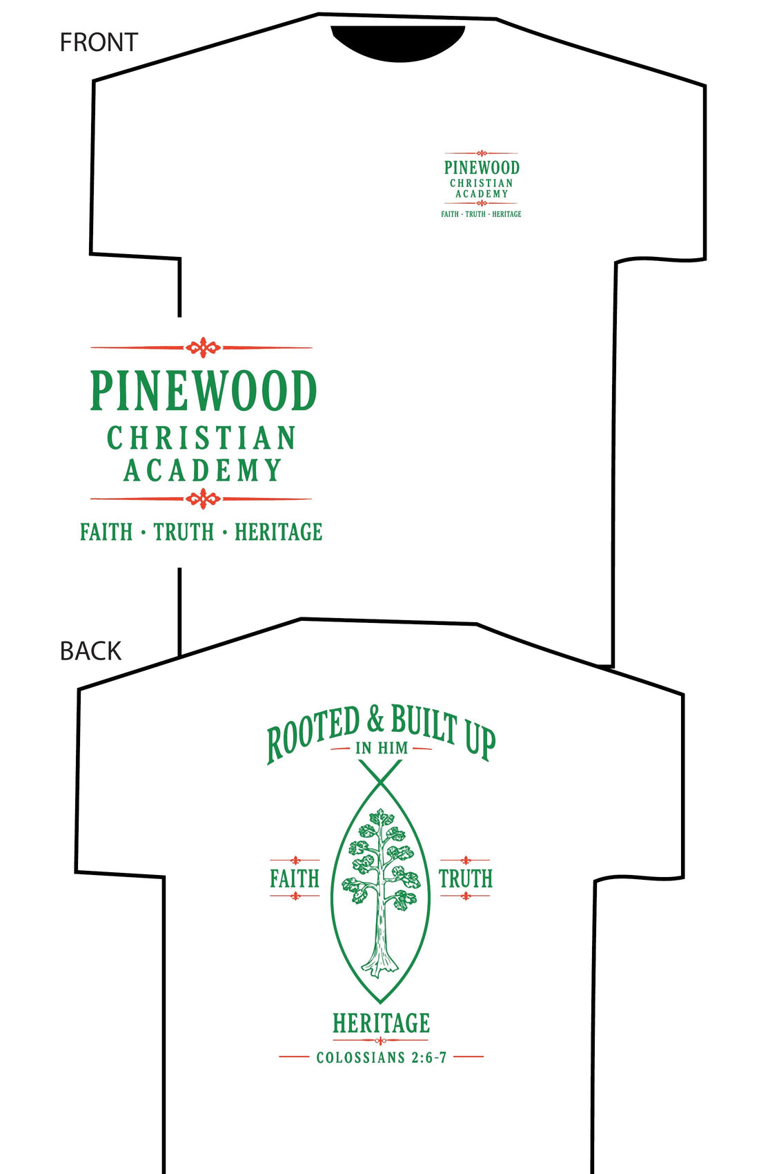Pinewood Chapel T-shirt 2026