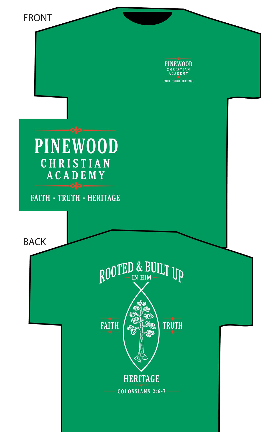 Pinewood Chapel T-shirt 2026